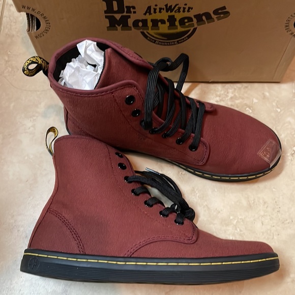 Dr Martens Airwair Shoreditch Red Shoes 
